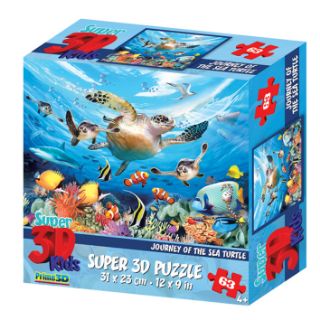 Obrázek z Puzzle 3D moře 63 dílků 